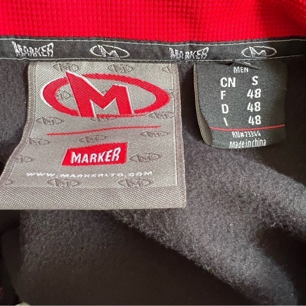 Marker Red Lightweight Spring Skiing Jacket Size … - image 5